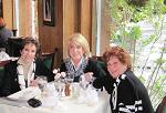 Having a wonderful dinner at Tavern On The Green in New York City's Central Park with Jeannie and Carolyn (and Ron who's taking the photo)